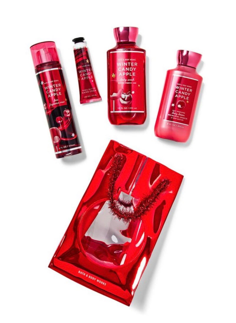 Bath & Body Works Winter Candy Apple Gift Set - Image 1